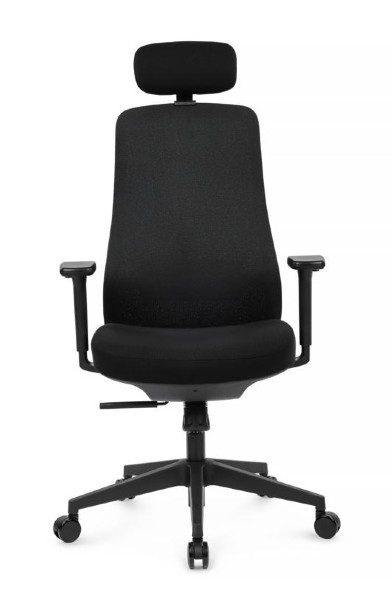 Кресло Миро 6249A пластик Черный