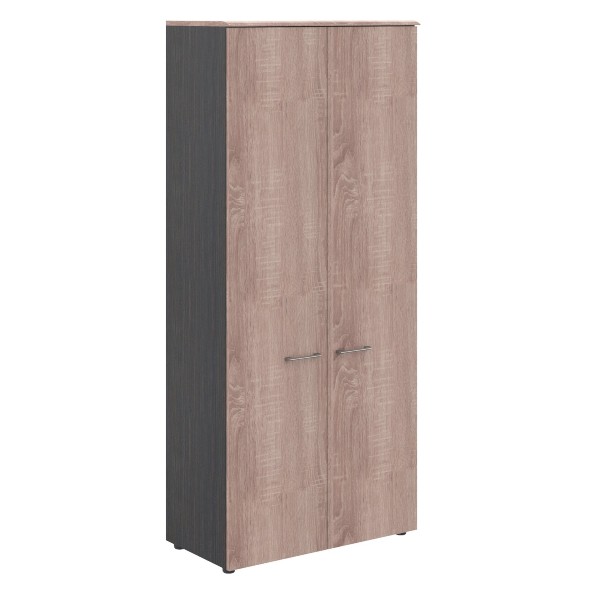 Шкаф с глухими дверьми и топом WHC 85.1 Дуб Сонома/Легно темный 856х432х1949 WAVE в Орске 