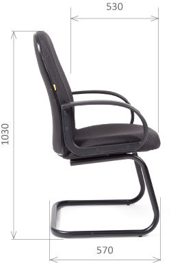 Кресло для посетителя CHAIRMAN 279 V эко / CH 279 V эко в Орске 