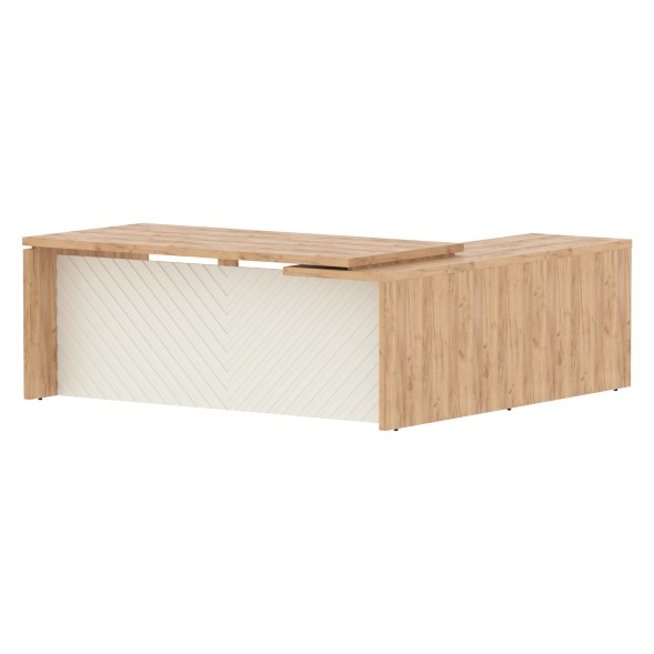 Стол руководителя TLCT 2020(L) 2000х2000х750 TORR LUX в Орске 