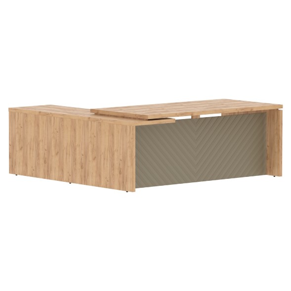 Стол руководителя TLCT 2020(R) 2000х2000х750 TORR LUX в Орске 