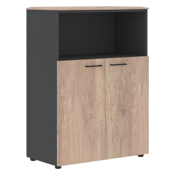 Шкаф с глухими малыми дверьми и топом JMC 85.3 856х452х1184 JAY в Орске 