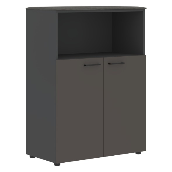 Шкаф с глухими малыми дверьми и топом JMC 85.3 856х452х1184 JAY в Орске 