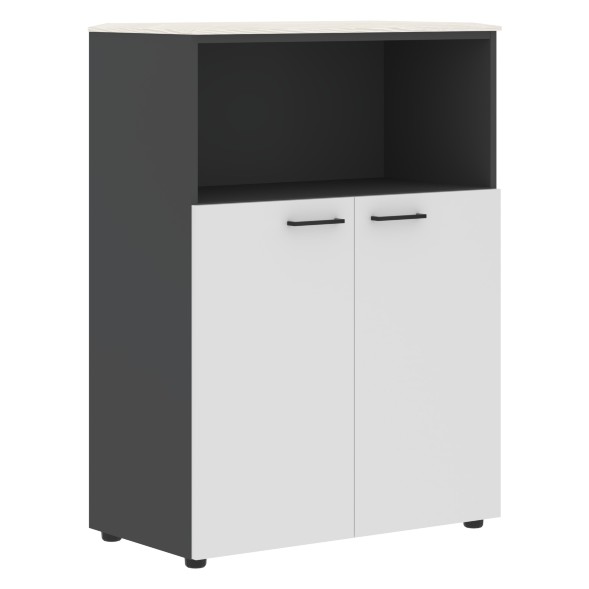 Шкаф с глухими малыми дверьми и топом JMC 85.3 856х452х1184 JAY в Орске 