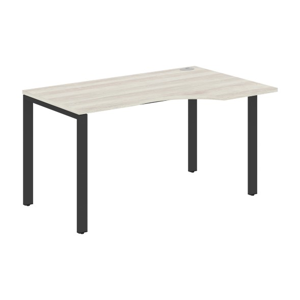 Стол эргономичный XS6CET 149(R) белый/антрацит 1400х900х750 XTEN-S60