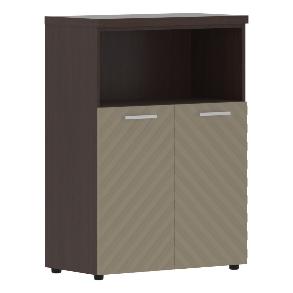 Шкаф с глухими малыми дверьми и топом TLMC 85.3 856х450х1203 TORR LUX в Орске 