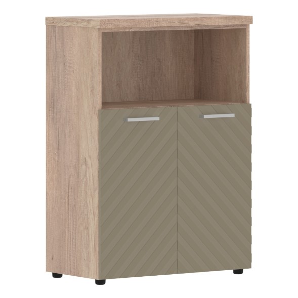 Шкаф с глухими малыми дверьми и топом TLMC 85.3 856х450х1203 TORR LUX в Орске 