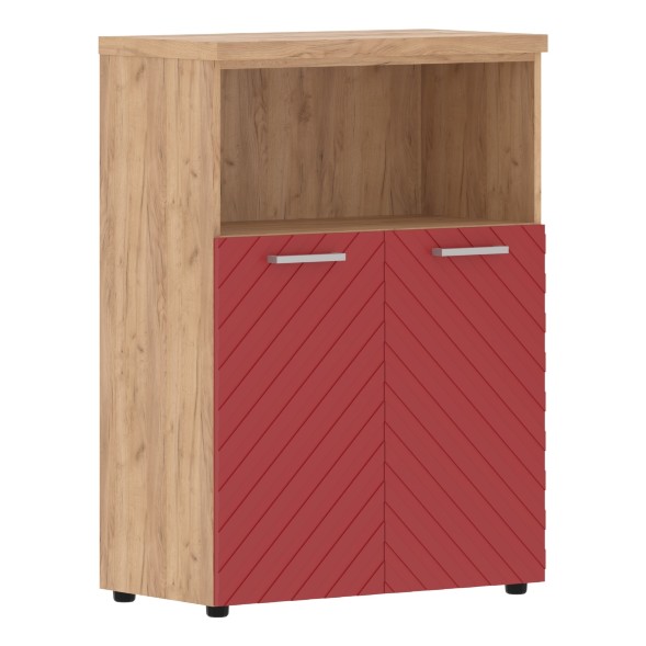 Шкаф с глухими малыми дверьми и топом TLMC 85.3 856х450х1203 TORR LUX в Орске 