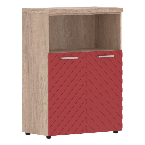 Шкаф с глухими малыми дверьми и топом TLMC 85.3 856х450х1203 TORR LUX в Орске 