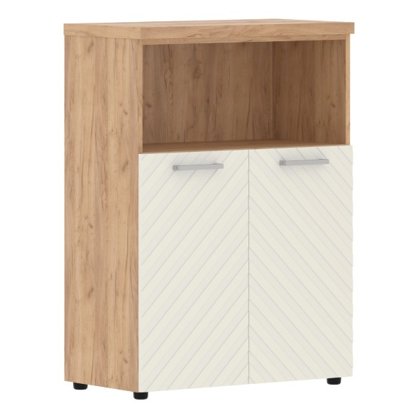 Шкаф с глухими малыми дверьми и топом TLMC 85.3 856х450х1203 TORR LUX в Орске 