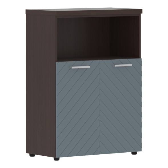 Шкаф с глухими малыми дверьми и топом TLMC 85.3 856х450х1203 TORR LUX в Орске 