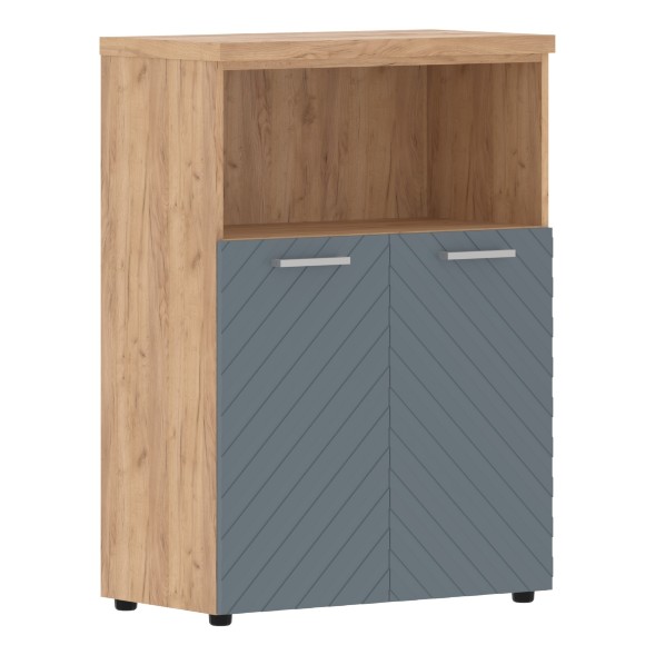 Шкаф с глухими малыми дверьми и топом TLMC 85.3 856х450х1203 TORR LUX в Орске 