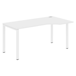 Стол эргономичный XS6CET 169(R) белый/антрацит 1600х900х750 XTEN-S60