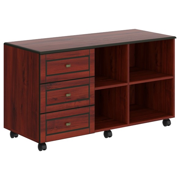 Тумба сервисная LCRT 1250(L) Темный каштан 1200х500х670 LAREX в Орске 