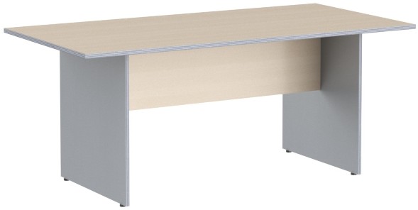 Стол переговорный ПРГ-2 Беларусь Клен/Металлик 1800*900*755 IMAGO