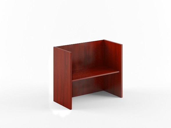 Стеллаж B 410 Бургунди 900х435х769 в Орске 