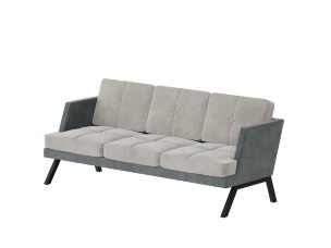 Алдо Диван трёхместный с декором из пуговиц ALDB-03L 2010*875*890