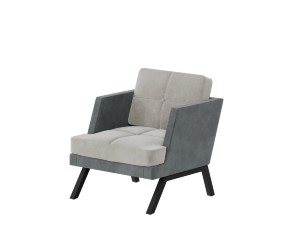 Алдо Кресло с декором из пуговиц ALDB-01L 790*875*890