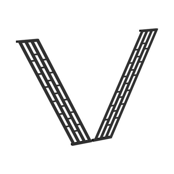 Элемент металлический (2шт) Накладка фронтальной панели XQPOF-2 131х22,5х846 XTEN-QP в Орске 