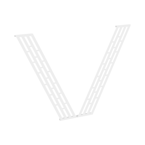 Элемент металлический (2шт) Накладка фронтальной панели XQPOF-2 131х22,5х846 XTEN-QP в Орске 