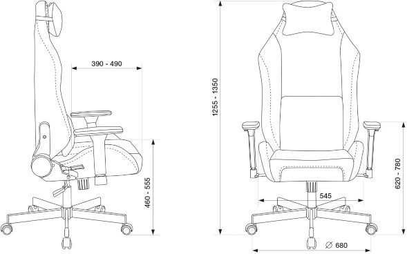 Кресло игровое Knight N1 Fabric розовый Velvet 36 с подголов. крестов. металл в Орске 