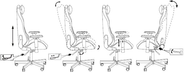 Кресло игровое Knight N1 Fabric розовый Velvet 36 с подголов. крестов. металл в Орске 