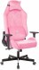 Кресло игровое Knight N1 Fabric розовый Velvet 36 с подголов. крестов. металл в Орске 