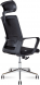 Кресло офисное Norden Интер чёрная сетка/хром