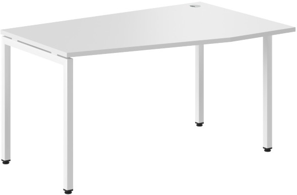 Стол эргономичный XSCT 149(R) Белый/Белый 1400х900х750 XTEN-S в Орске 