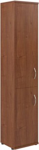 Шкаф колонка с глухой средней и малой дверьми СУ-1.3(L) Орех Французcкий 406*365*1975