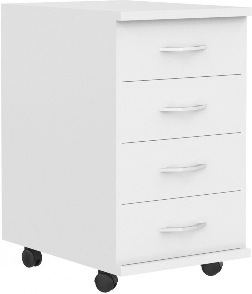 Тумба подкатная ТМ-4.А Белый 412х450х702 IMAGO в Орске 