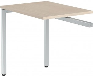 Брифинг-приставка XSB 860 Дуб Сонома/Алюминий 800х600х750