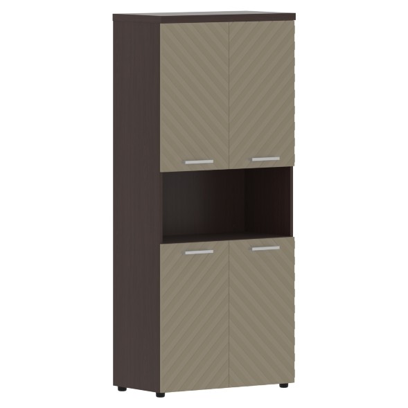 Шкаф с комплектами малых дверей и топом TLHC 85.4 856х450х1968 TORR LUX в Орске 