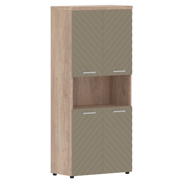 Шкаф с комплектами малых дверей и топом TLHC 85.4 856х450х1968 TORR LUX в Орске 