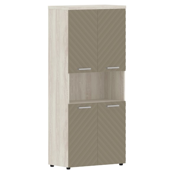 Шкаф с комплектами малых дверей и топом TLHC 85.4 856х450х1968 TORR LUX в Орске 