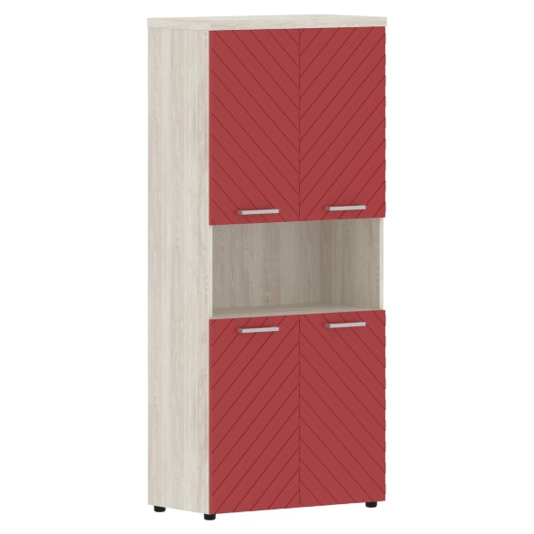 Шкаф с комплектами малых дверей и топом TLHC 85.4 856х450х1968 TORR LUX в Орске 