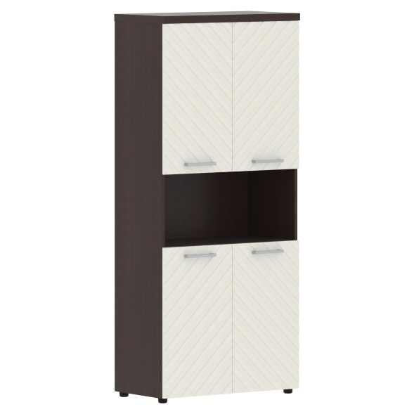 Шкаф с комплектами малых дверей и топом TLHC 85.4 856х450х1968 TORR LUX в Орске 