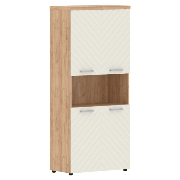 Шкаф с комплектами малых дверей и топом TLHC 85.4 856х450х1968 TORR LUX в Орске 