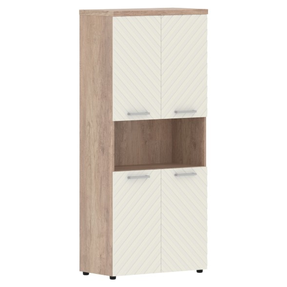 Шкаф с комплектами малых дверей и топом TLHC 85.4 856х450х1968 TORR LUX в Орске 