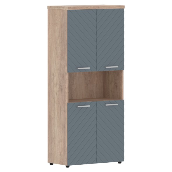 Шкаф с комплектами малых дверей и топом TLHC 85.4 856х450х1968 TORR LUX в Орске 