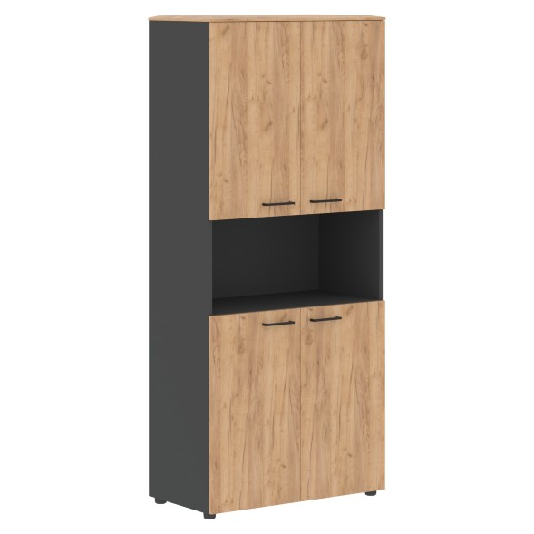 Шкаф с 2-мя комп-ми глухих малых дверей и топом JHC 85.4 856х452х1949 JAY в Орске 