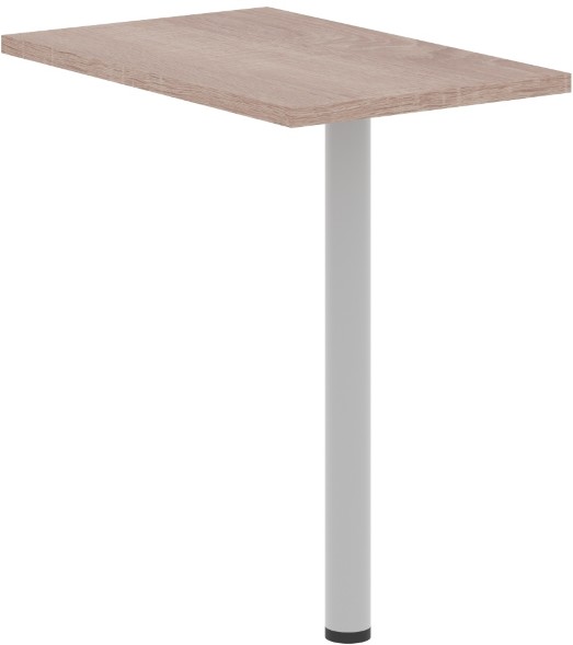 Приставка с опорой XR 704.1 Дуб Сонома/Алюминий 700х450х750 в Орске 