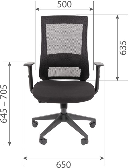 Кресло оператора  CHAIRMAN 500LT TW БП  в Орске 